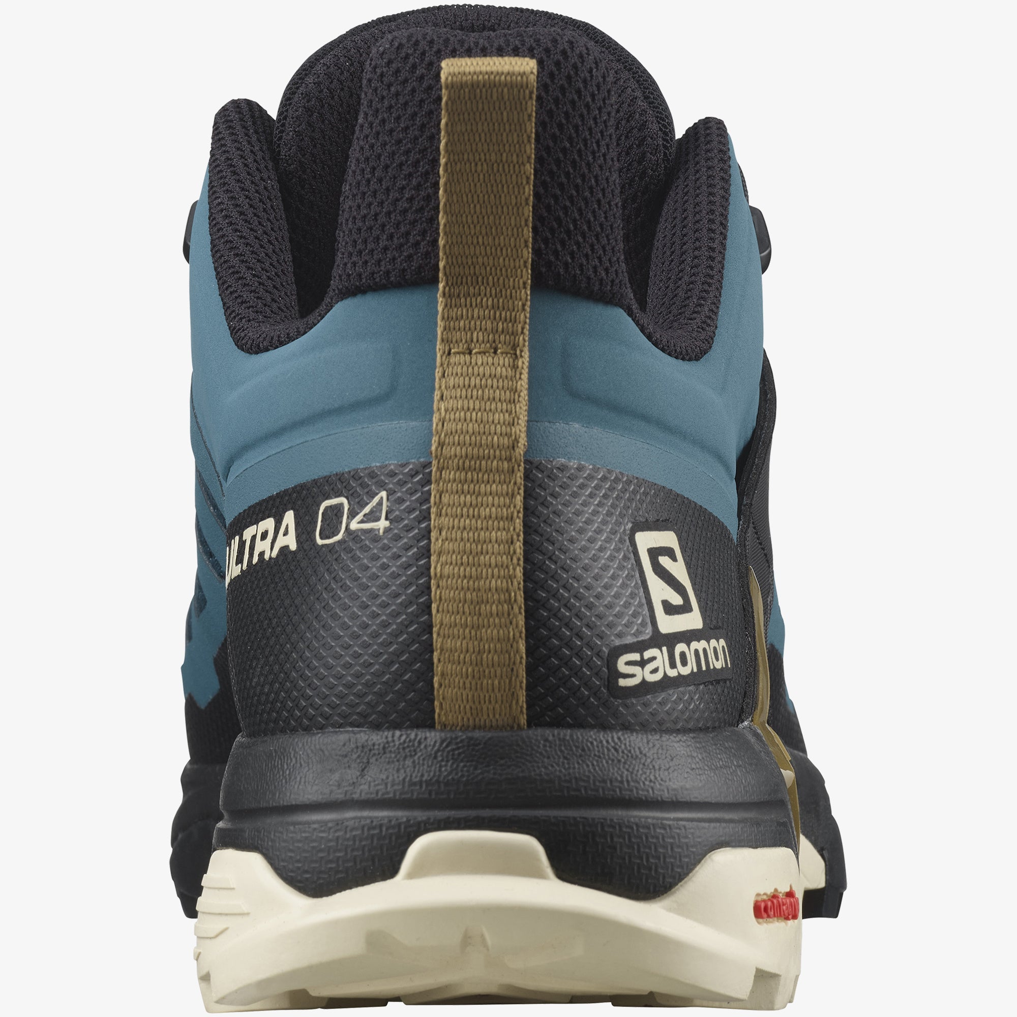 Salomon Sports X ULTRA 4 hiking footwear with durable black and gray design, featuring rugged soles and supportive construction.