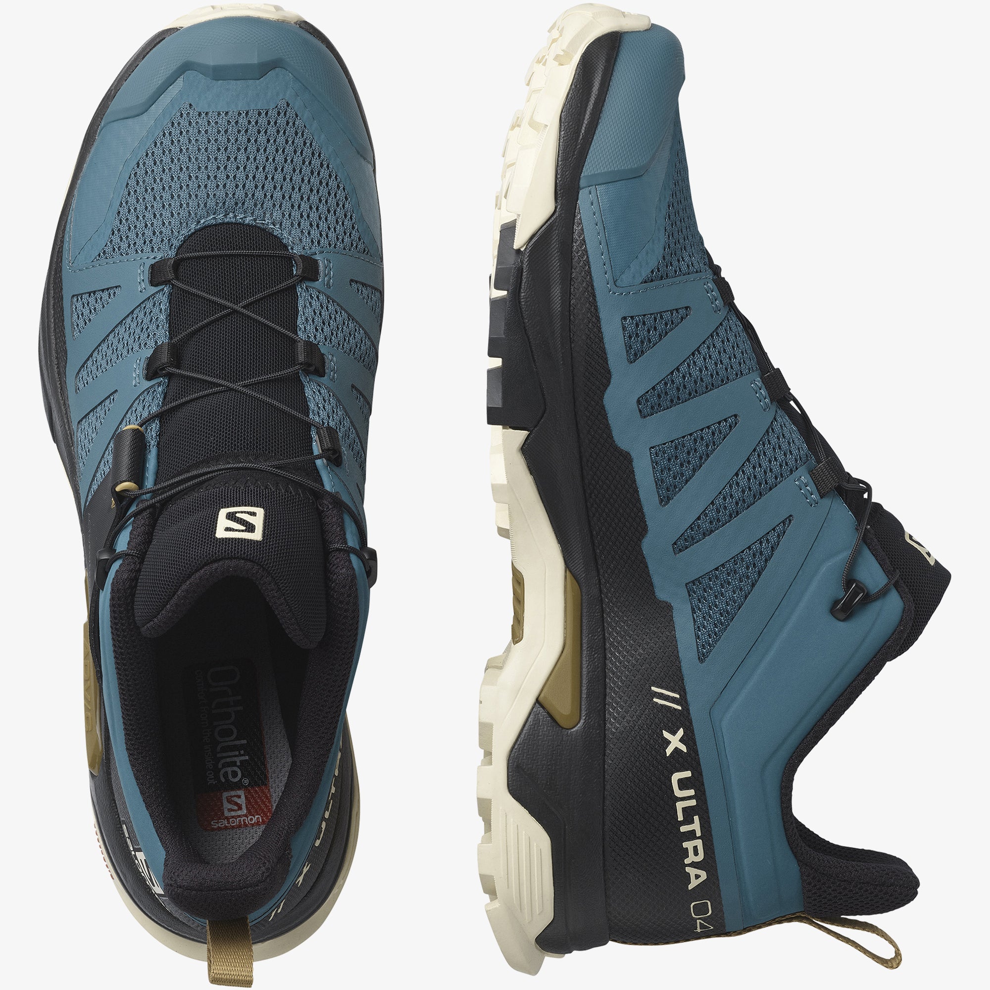 Salomon Sports X ULTRA 4 hiking footwear with durable design and rugged outsole, suitable for outdoor adventures.