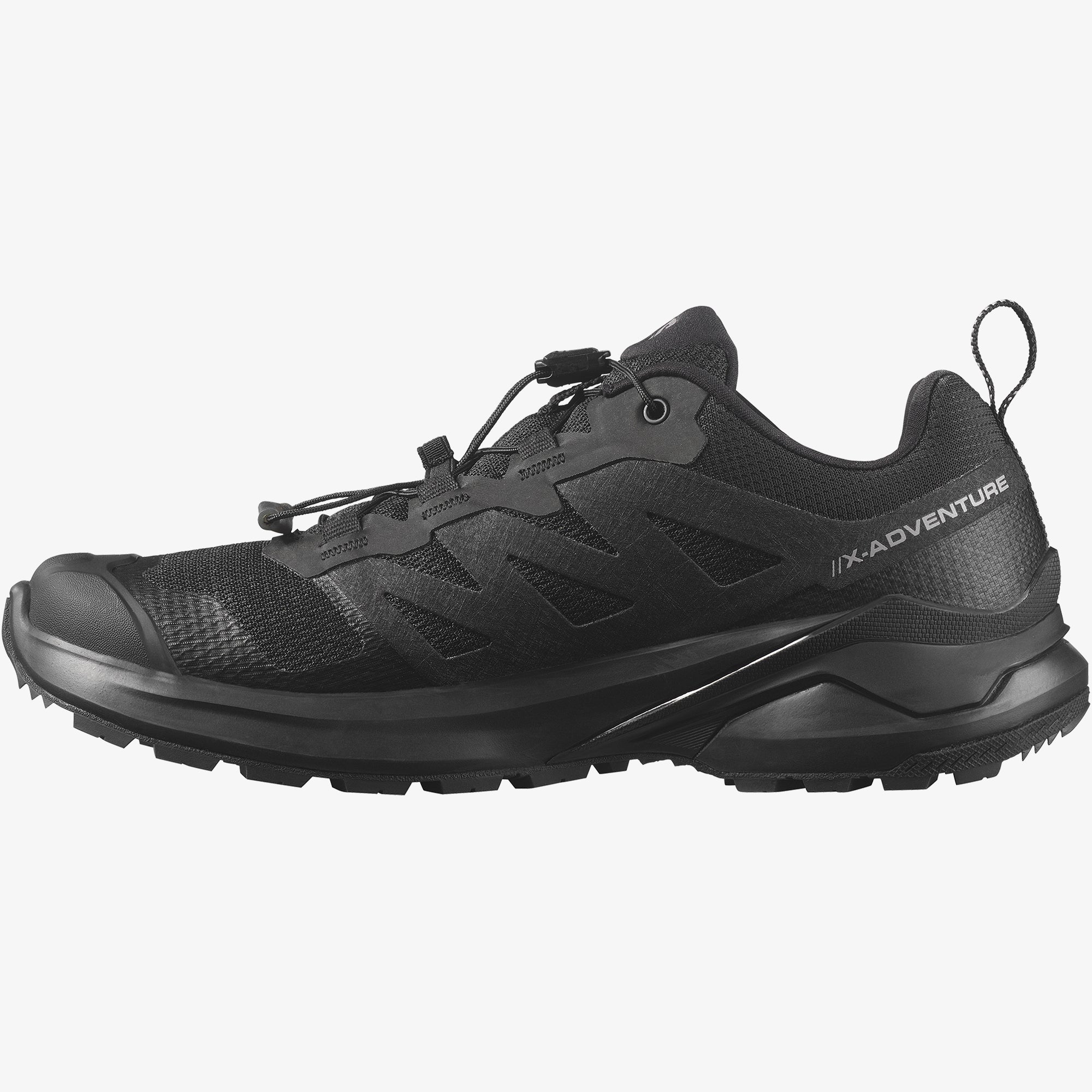 Salomon Sports X-Adventure outdoor footwear with rugged design and supportive sole, ideal for hiking and outdoor adventures.