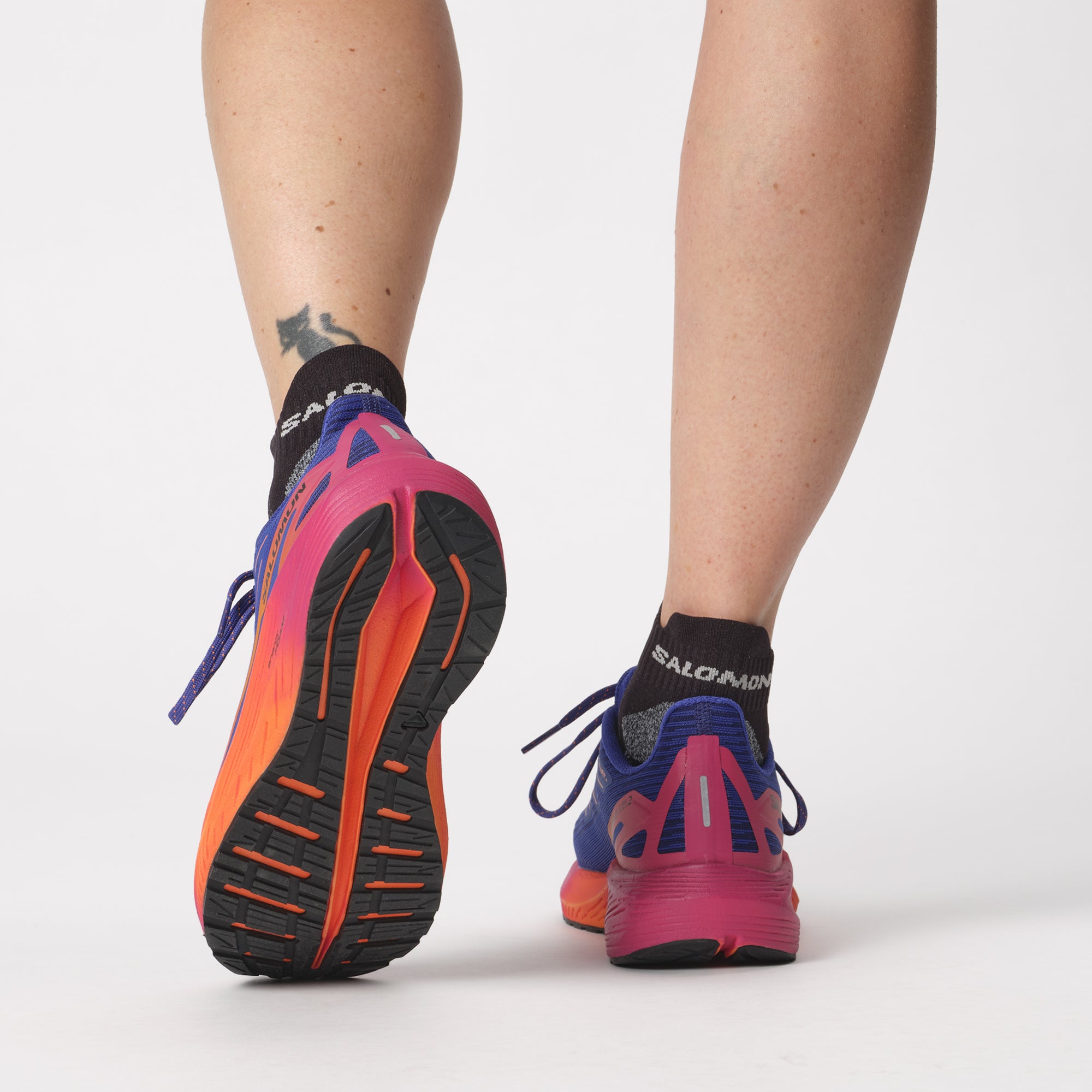 Salomon Sports Aero Blaze 2 footwear showing lightweight design, breathable upper, and sturdy sole for active outdoor use.