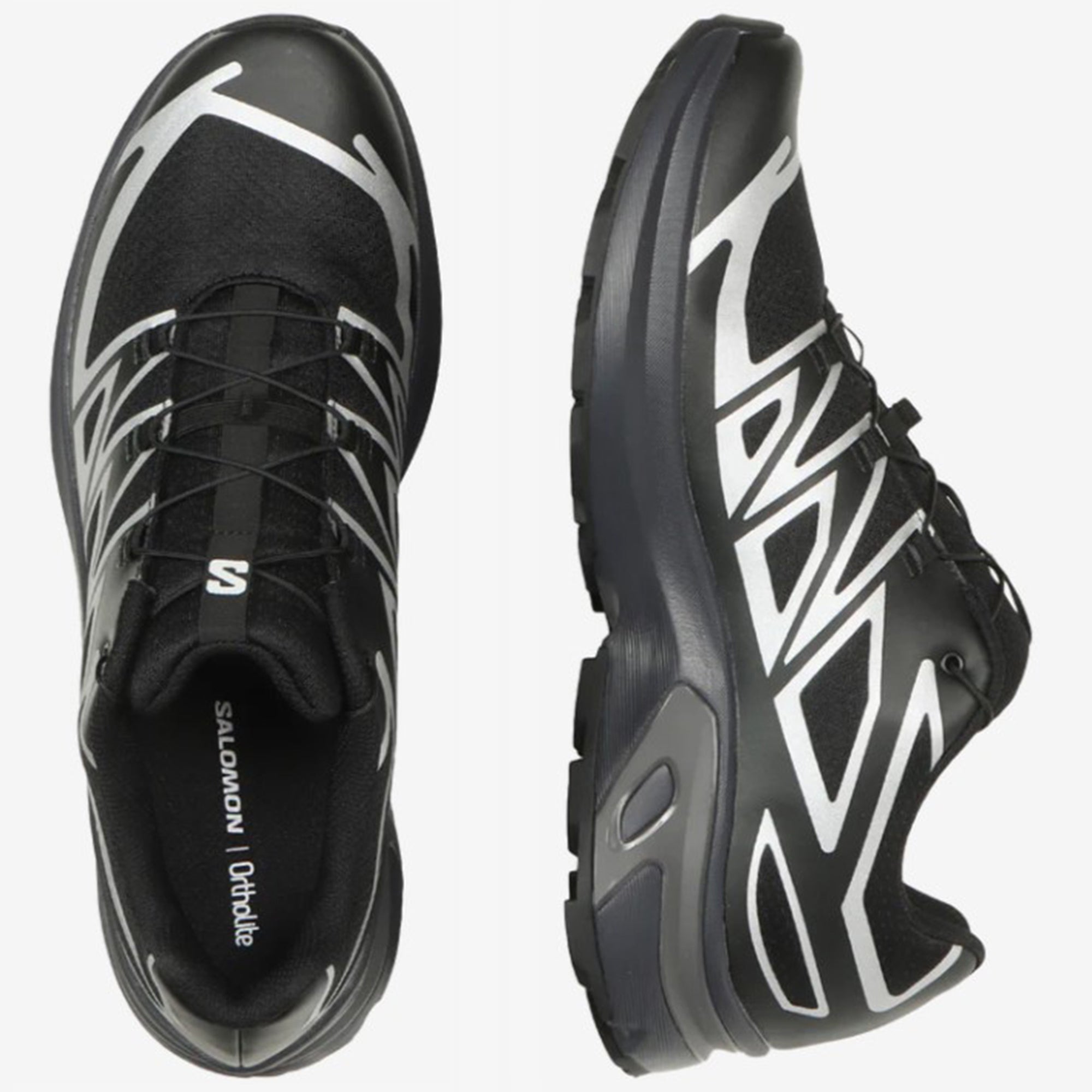 BLACK/SILVER/BLACK