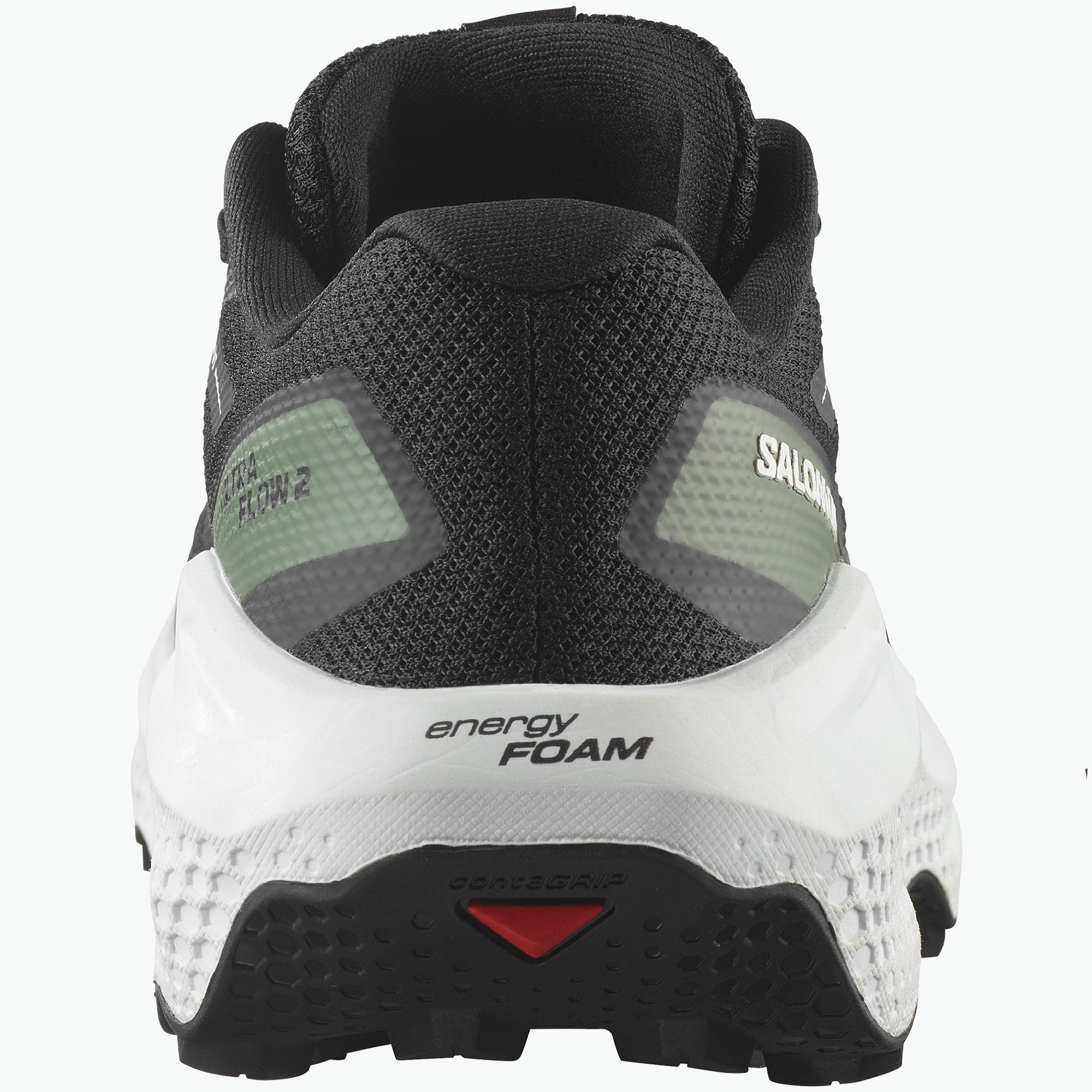 Black/White/Agave Green