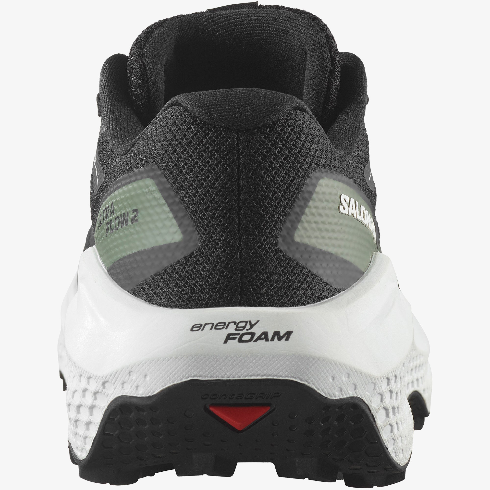Black/White/Agave Green
