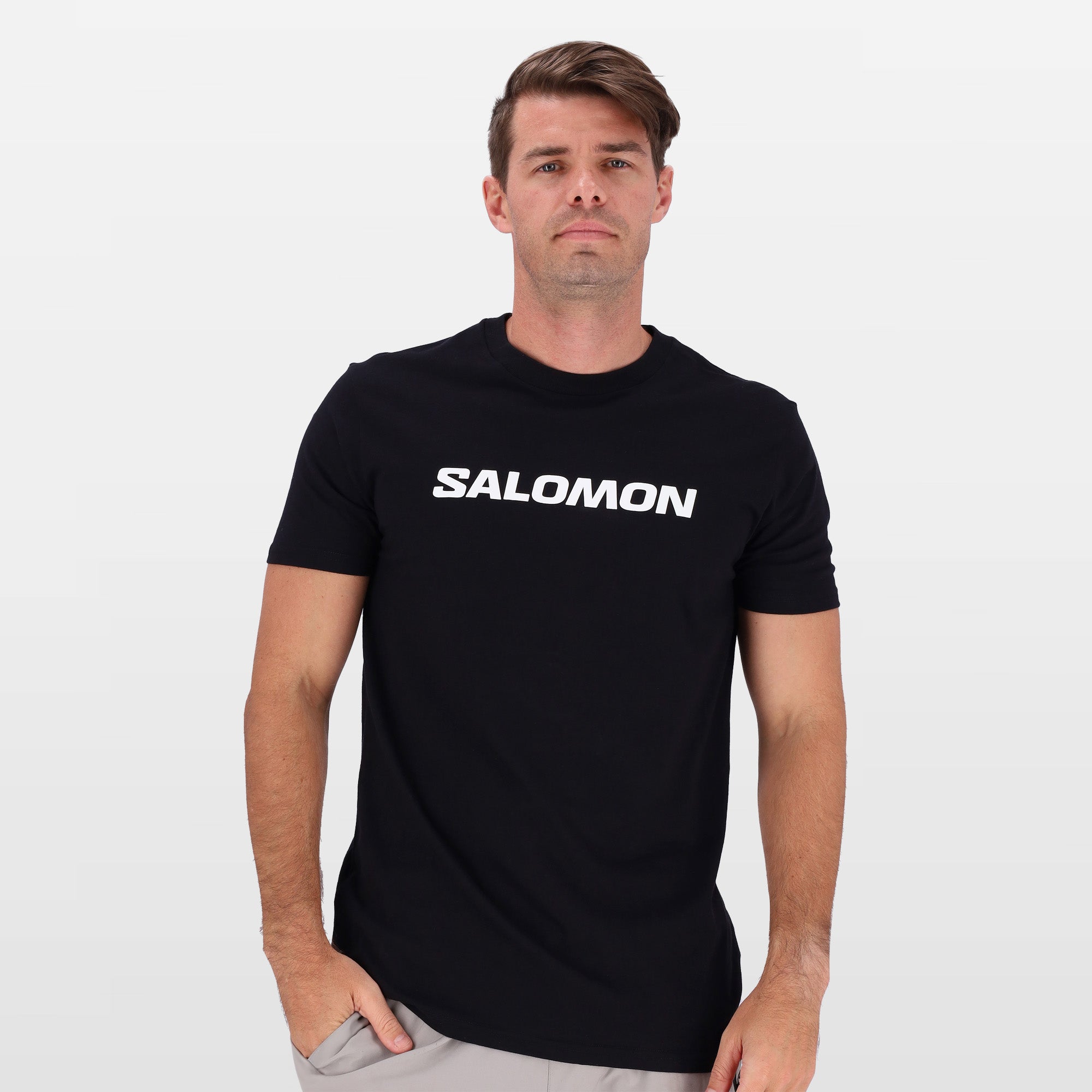 BIG LOGO SS TEE M BLACK