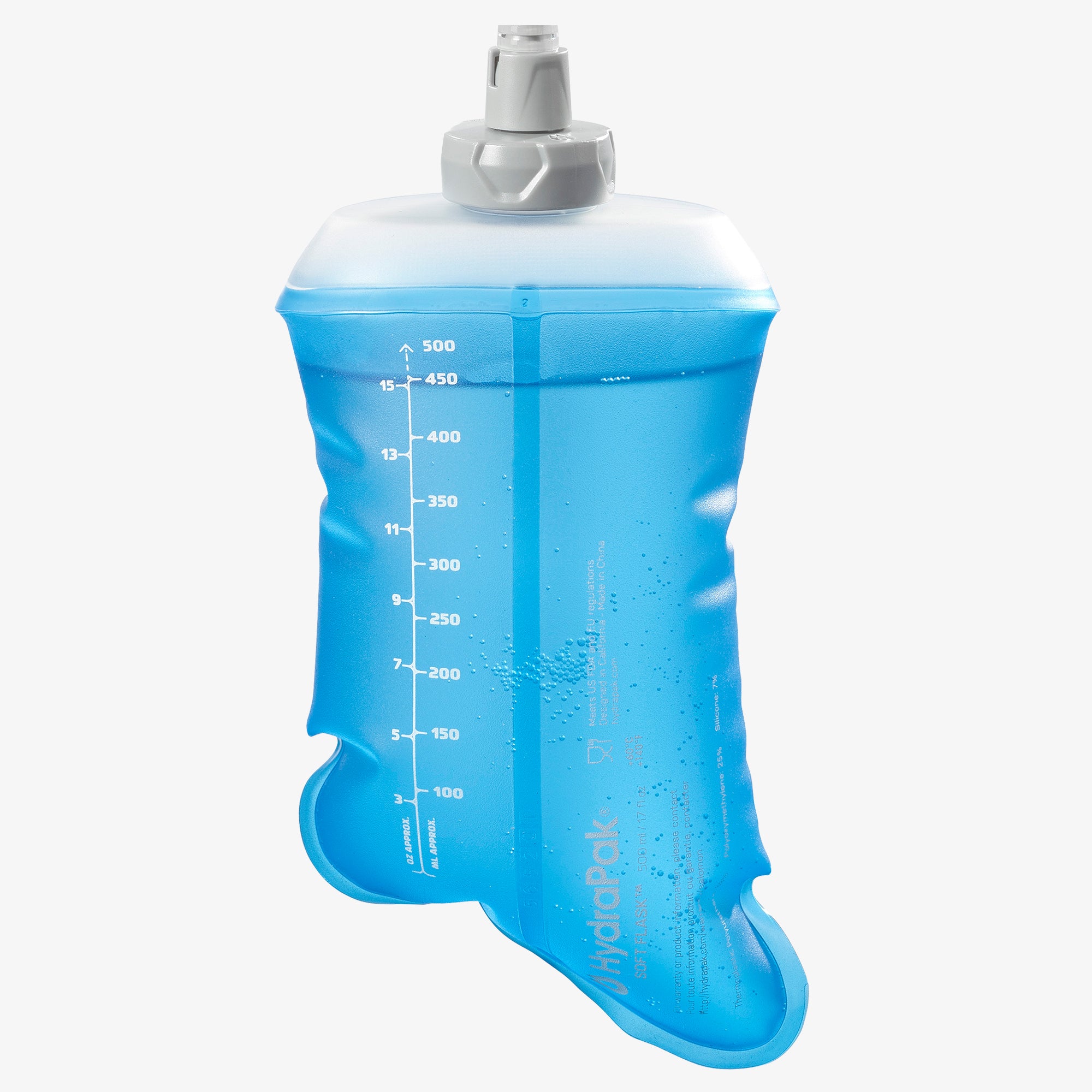 SOFT FLASK 500ML/17OZ STRAW