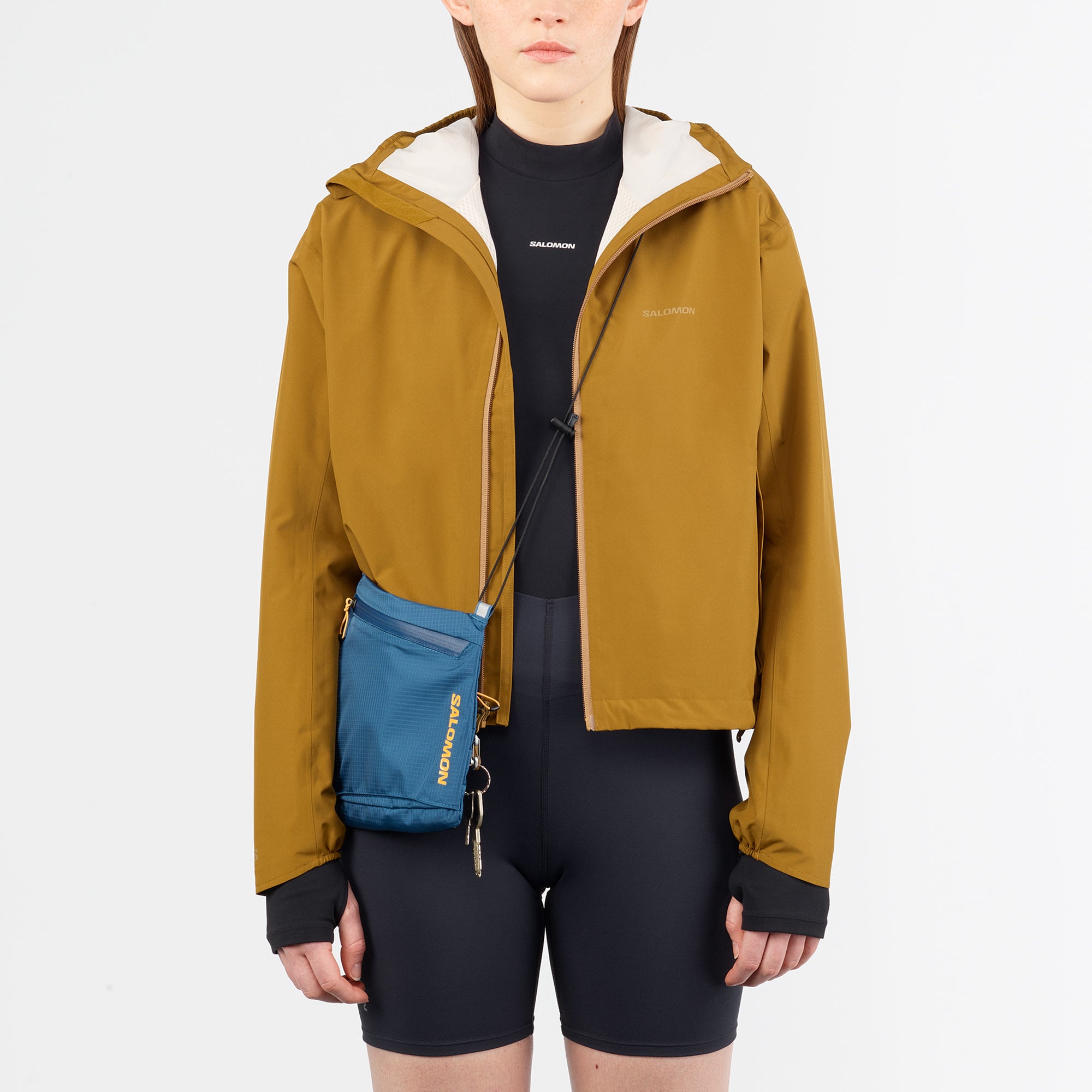 DARK BLUE/WARM APRICOT