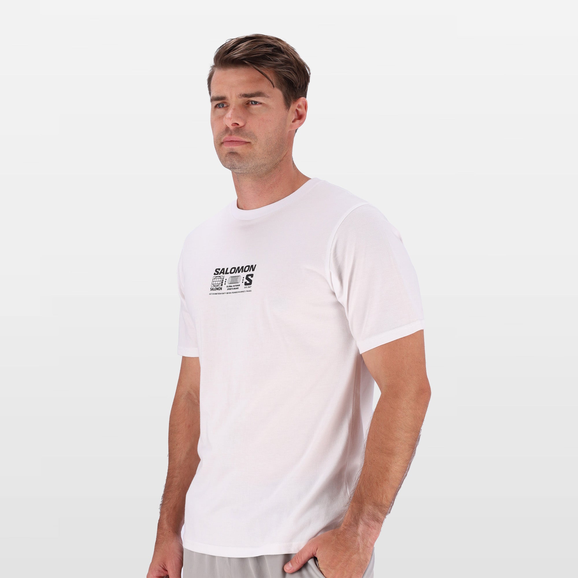 SKYLINE SS TEE M WHITE