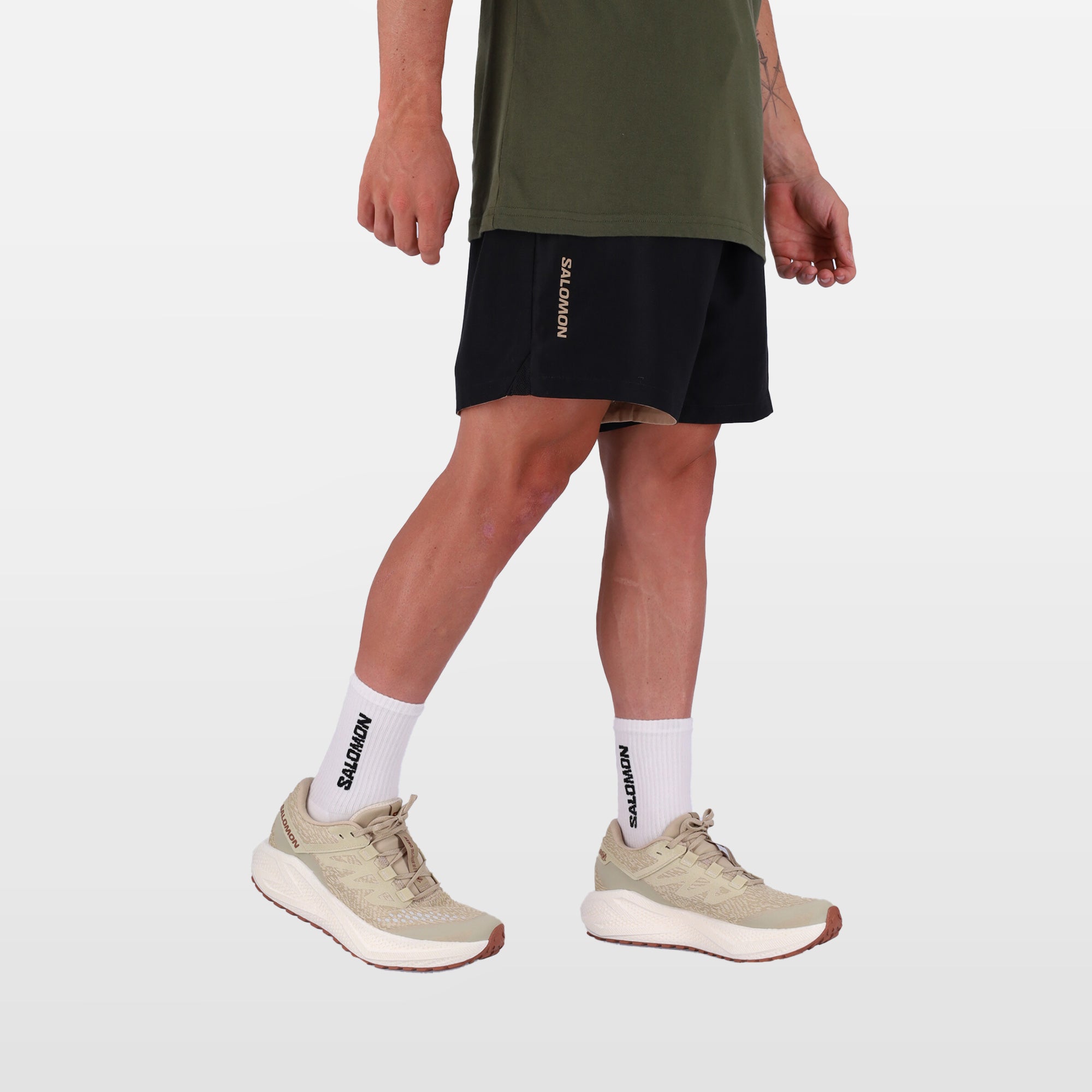 BLACK/KHAKI