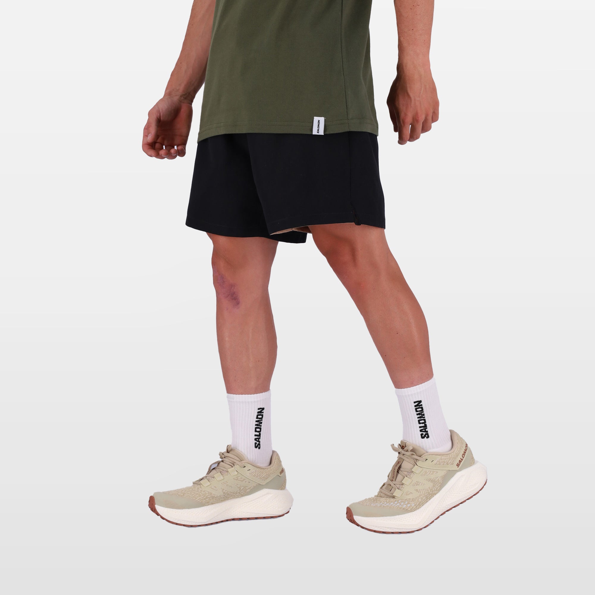 BLACK/KHAKI