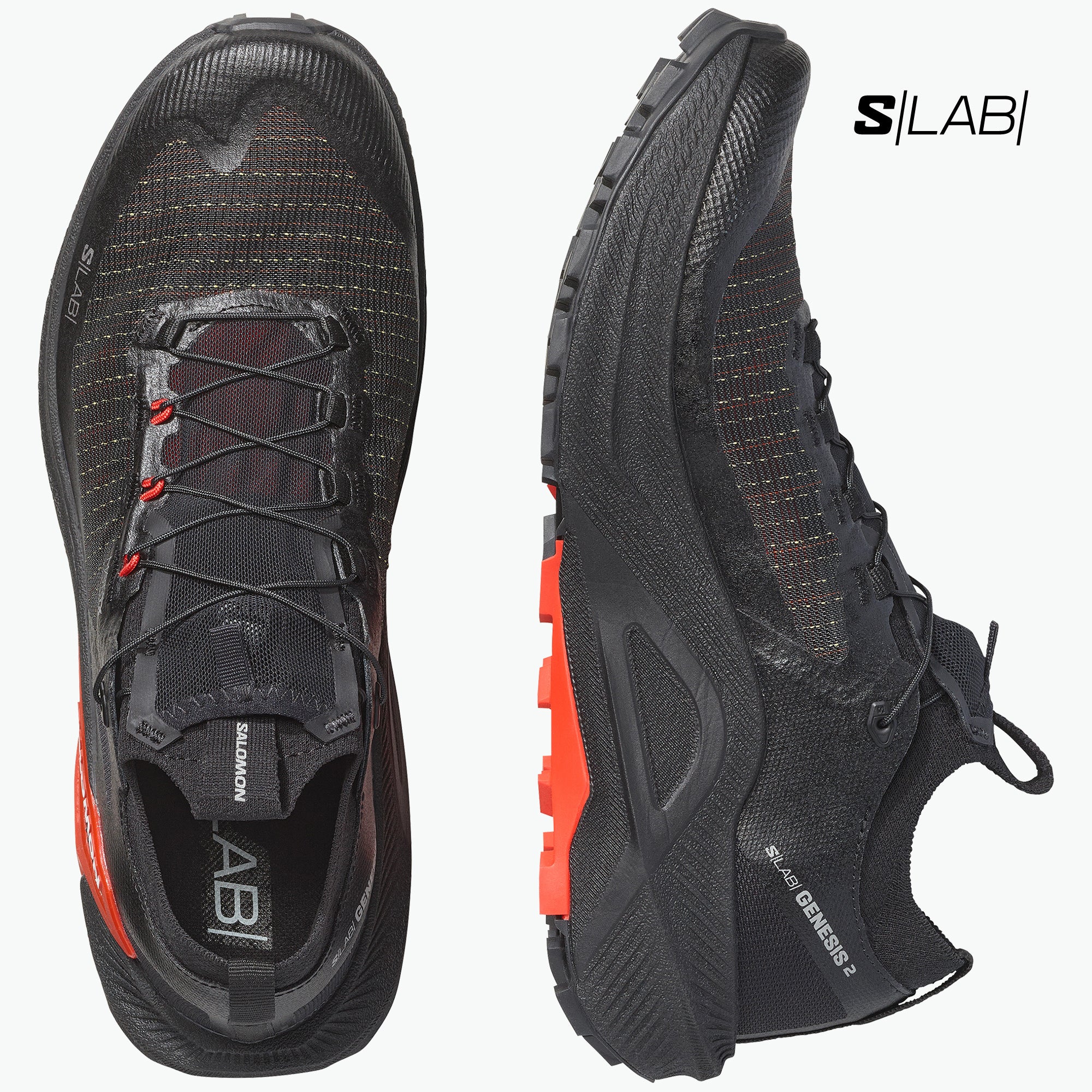 S/LAB GENESIS 2 Black/Black/Fiery Red