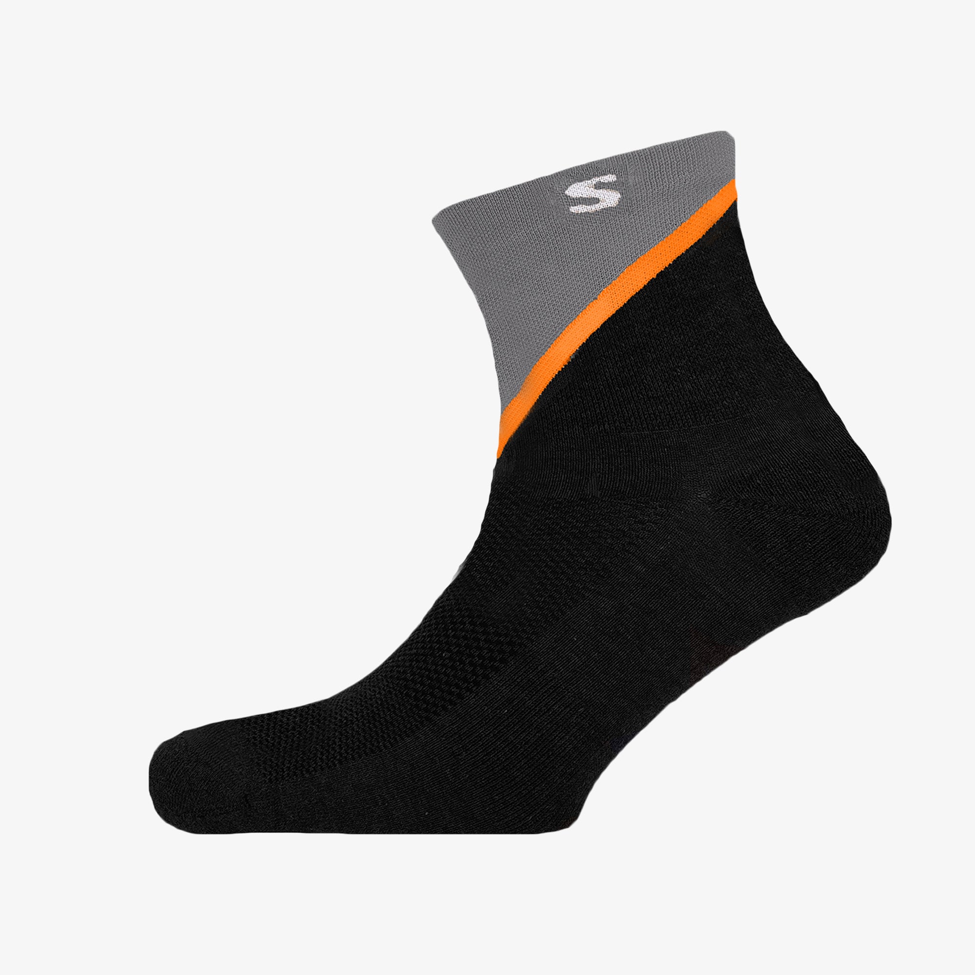 PULSE ANKLE SOCK BLACK/SAFARI