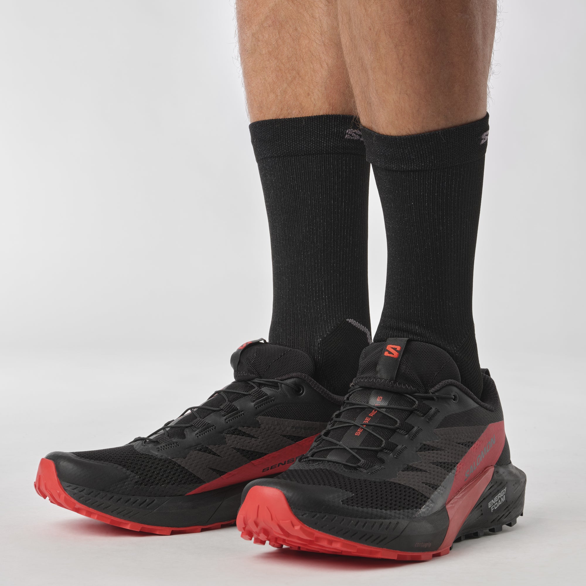 Black/Fiery Red/Black