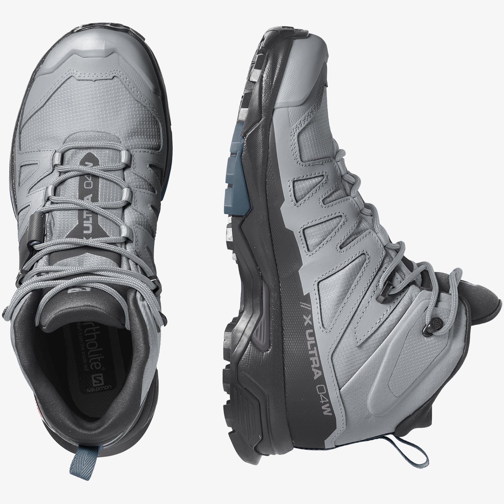 Salomon X Ultra 4 GTX Hiking Shoes Blue Black Men's