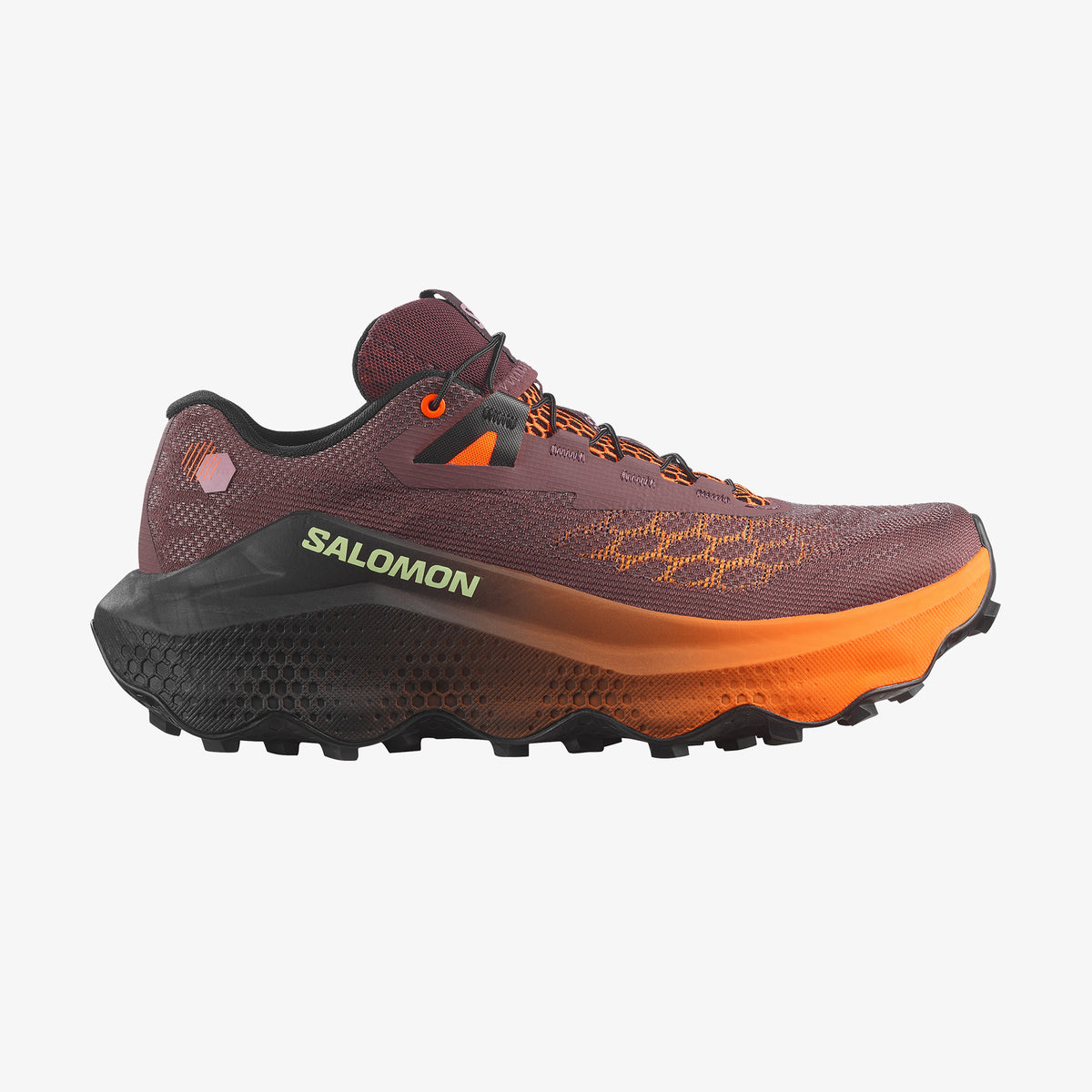 Huckleberry/Black/Red Orange