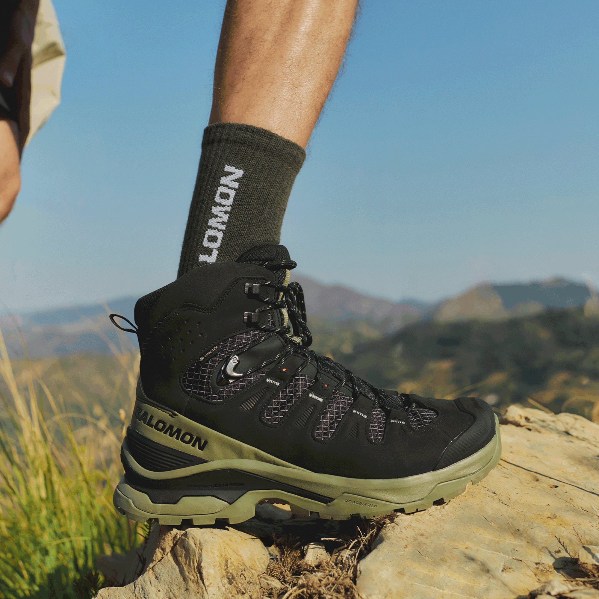 Black/Deep Lichen Green/Black