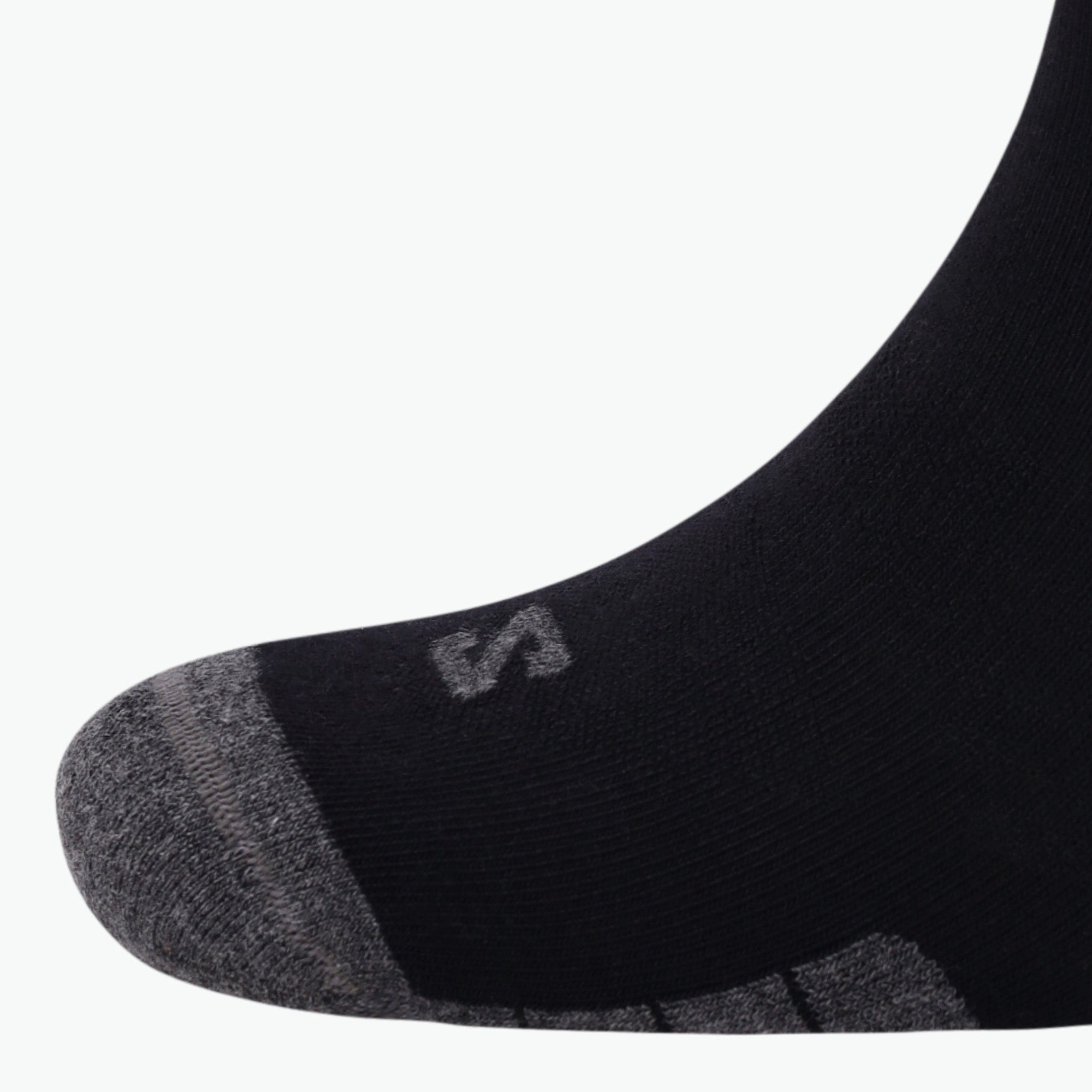 AERO CREW SOCK BLACK/ CASTLE ROCK