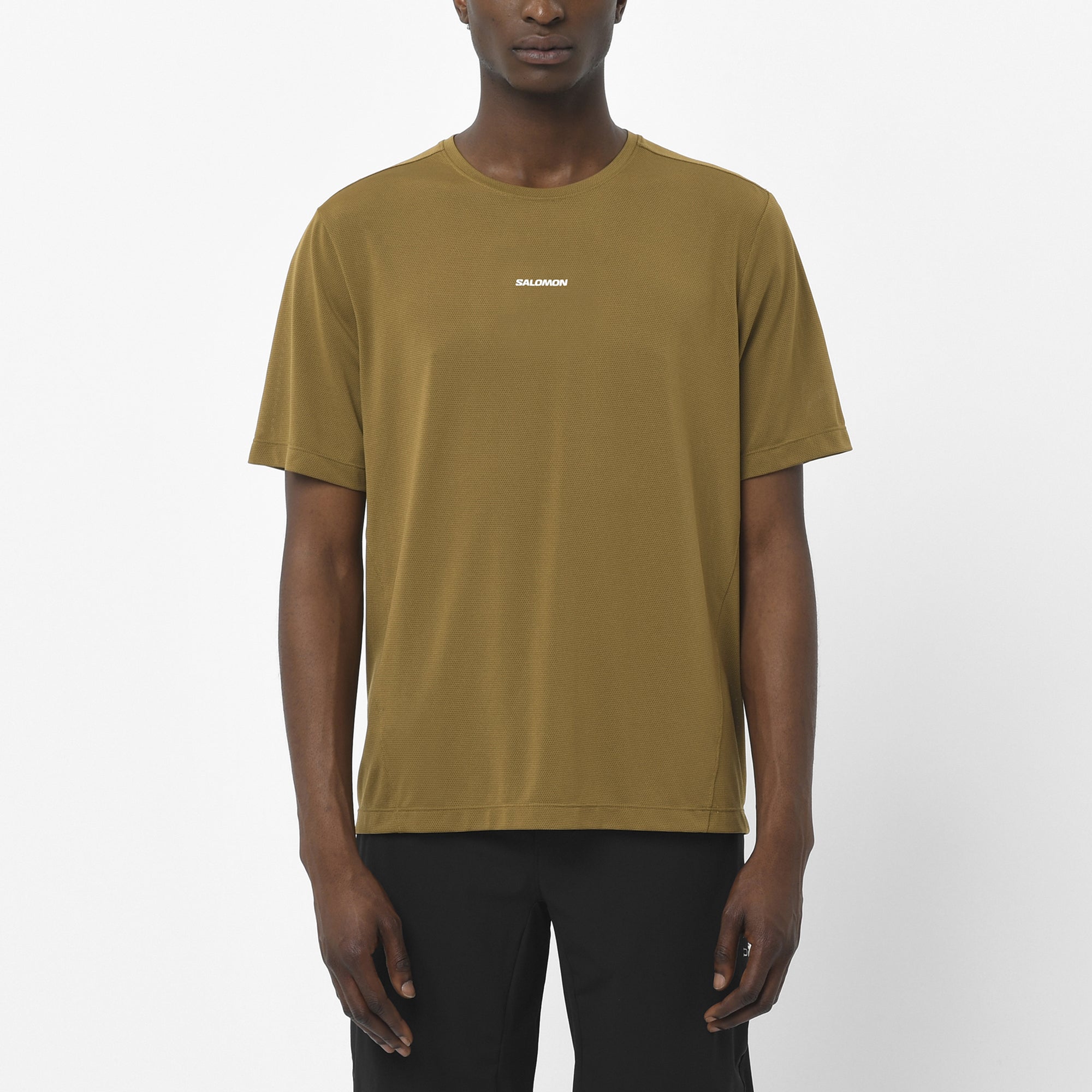 SALOMON SHAKEOUT CORE Short Sleeve T-Shirt - Brilliant Olive