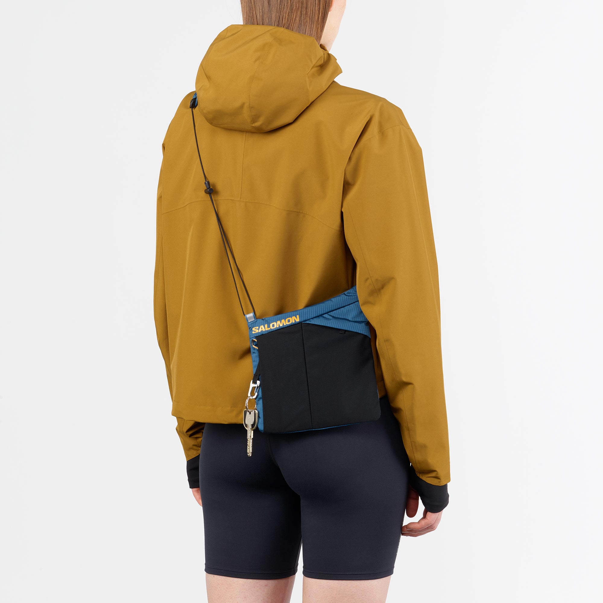 DARK BLUE/WARM APRICOT