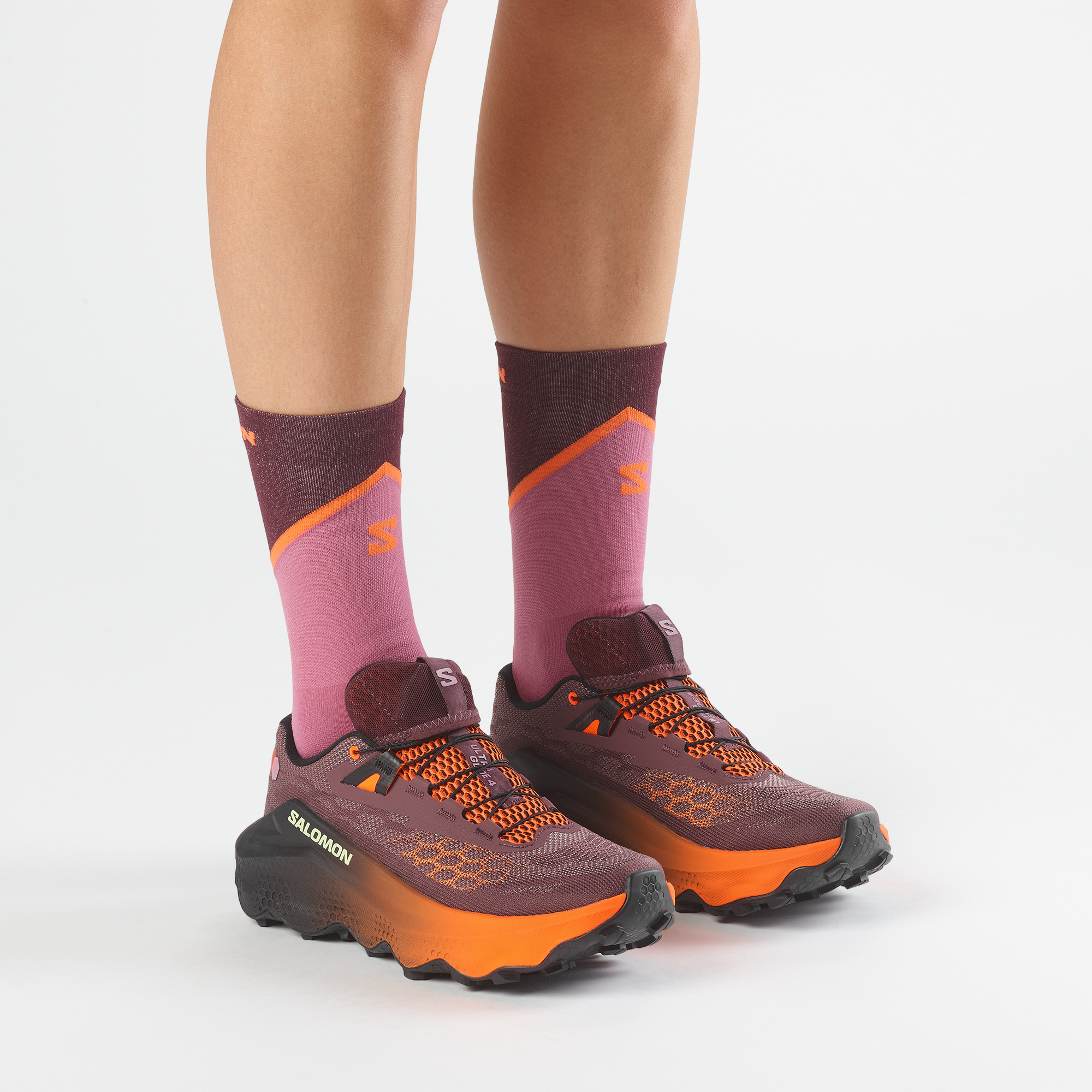 Huckleberry/Black/Red Orange
