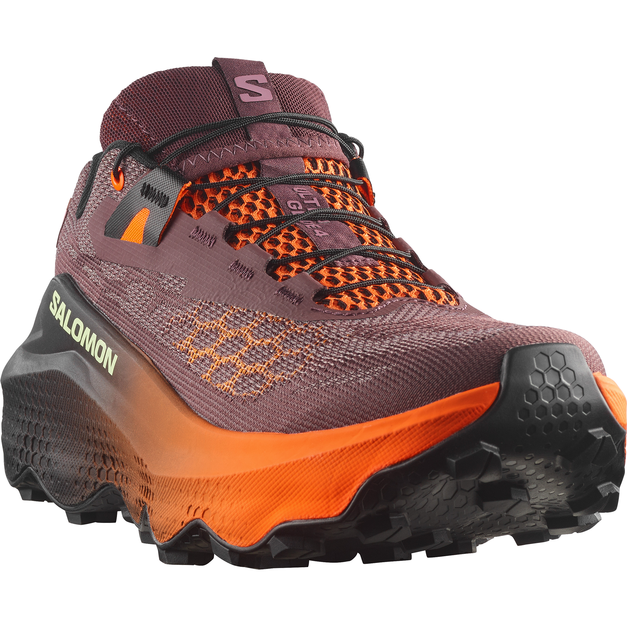 Huckleberry/Black/Red Orange