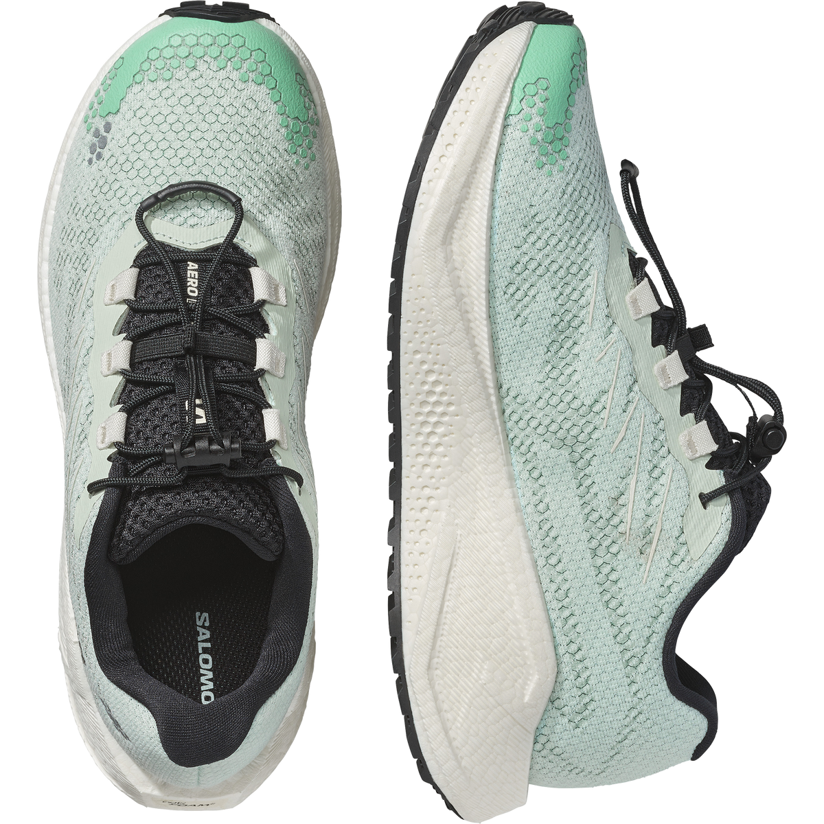 Clearly Aqua/Vanilla Ice/Black