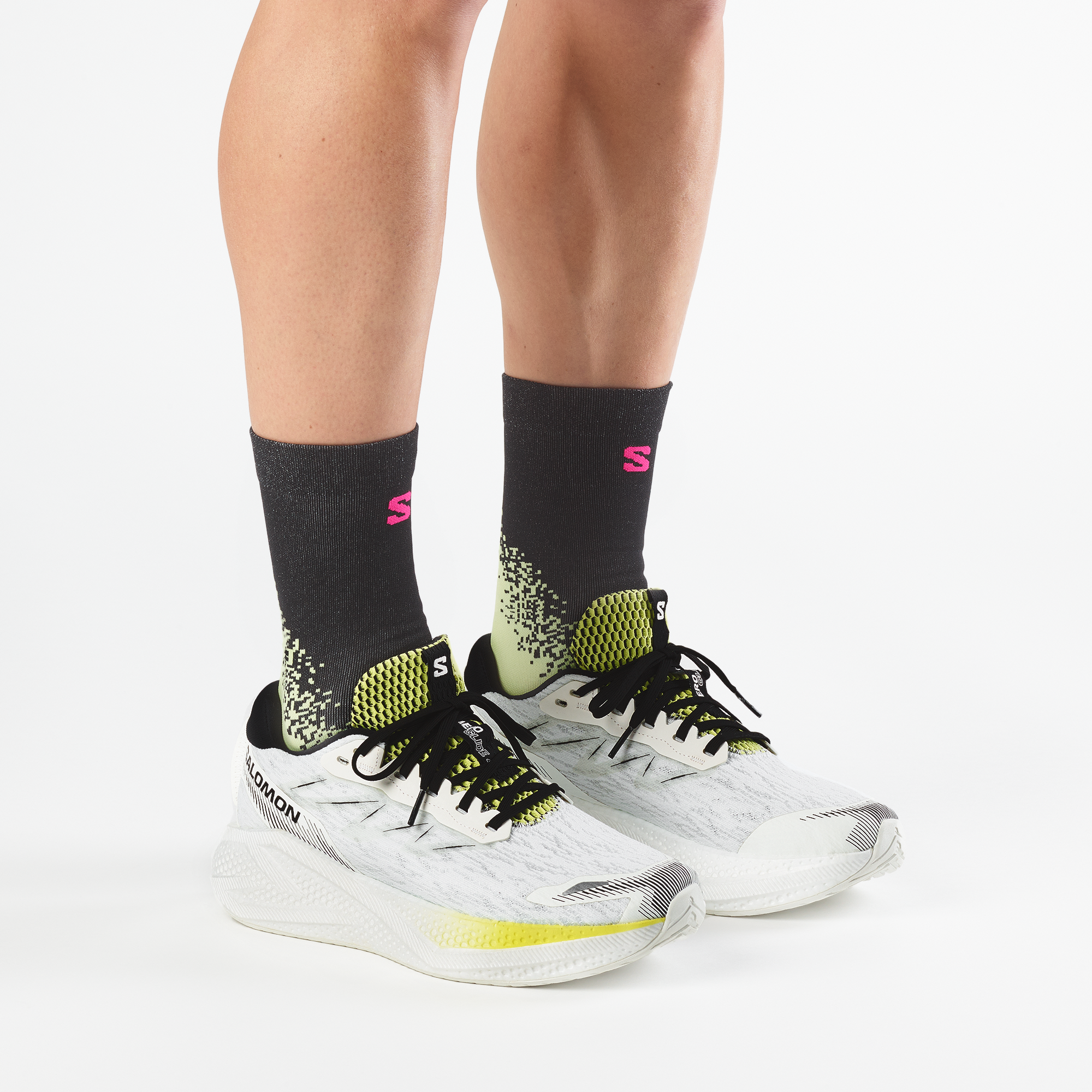 White/Sunny Lime/Black