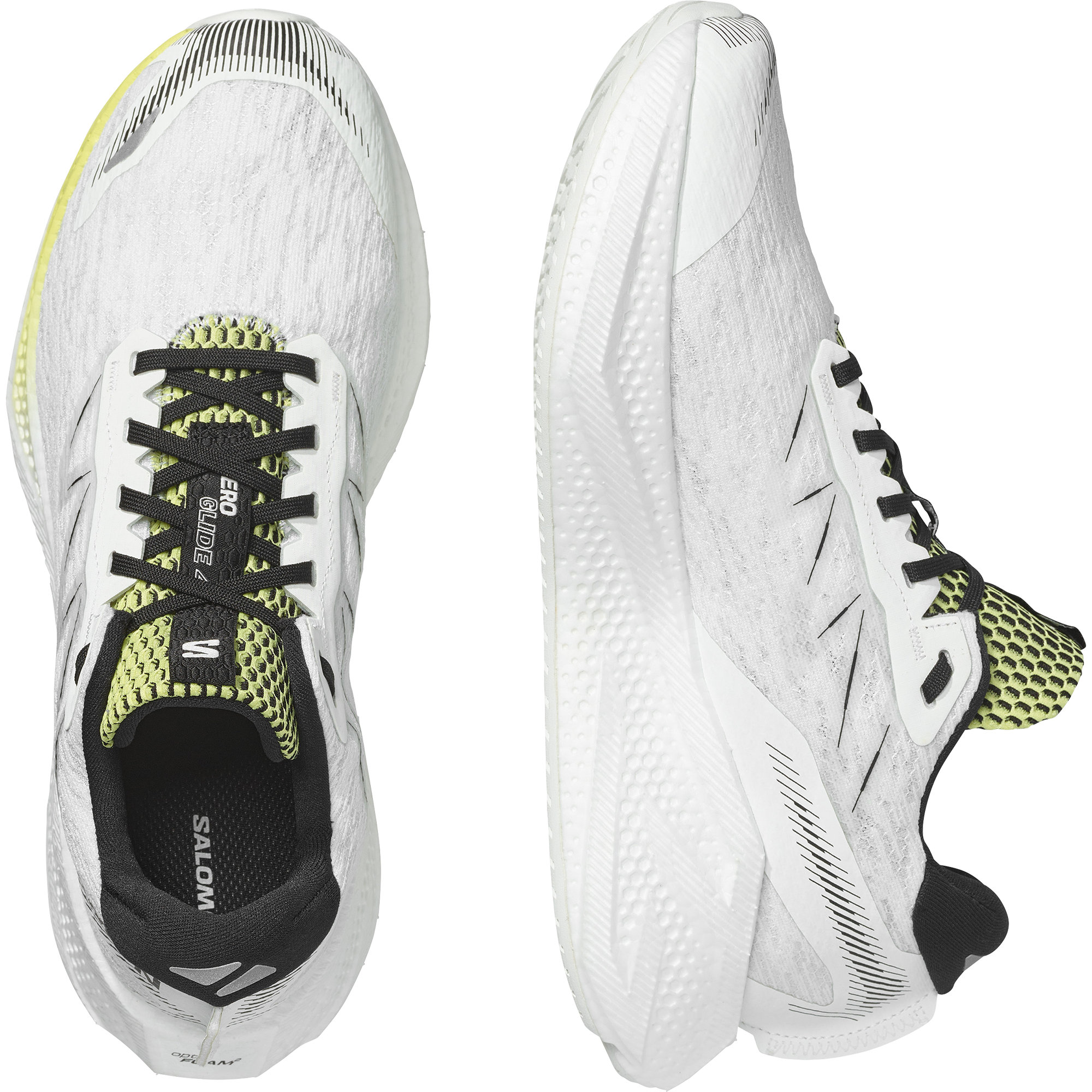 White/Sunny Lime/Black