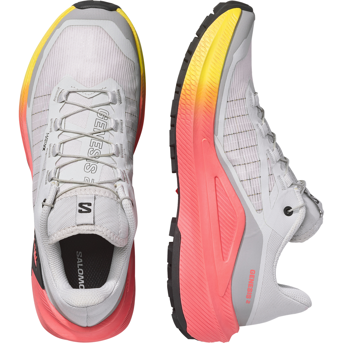 Gray Violet/Safety Yellow/Neon Flame
