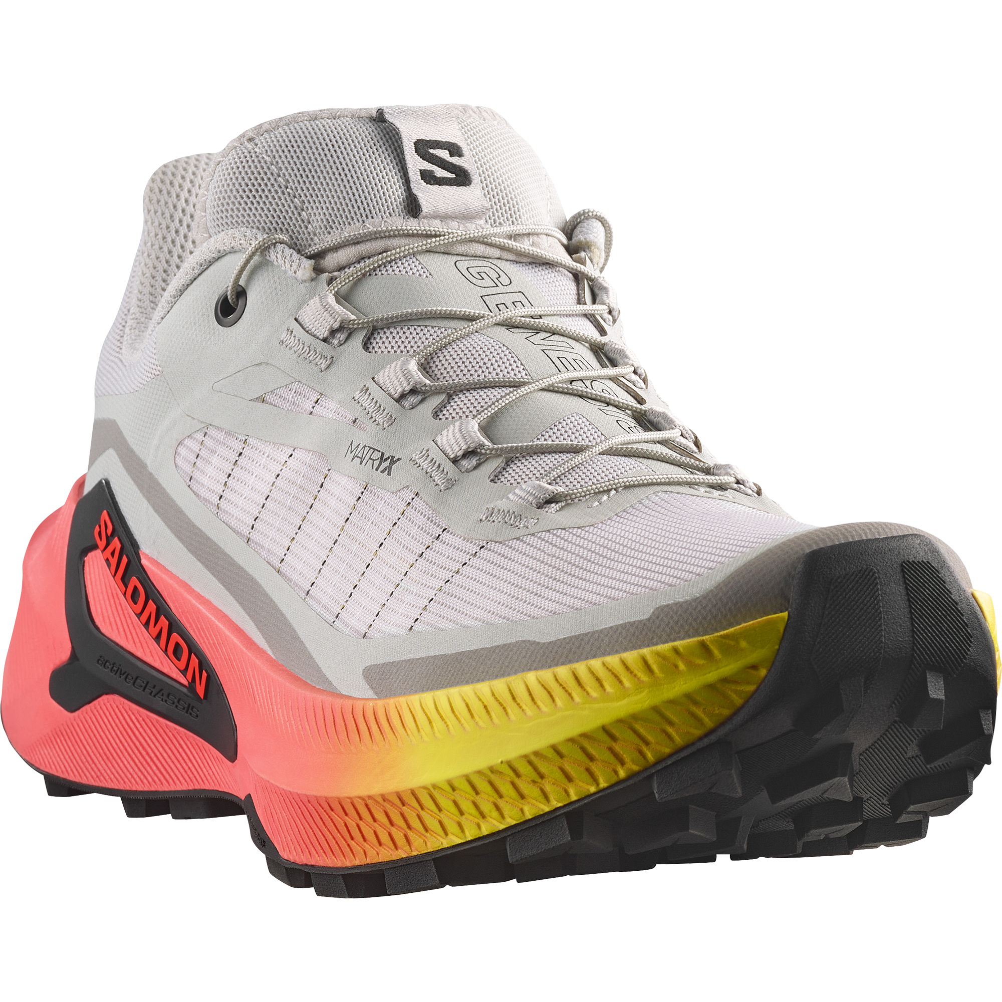 Gray Violet/Safety Yellow/Neon Flame