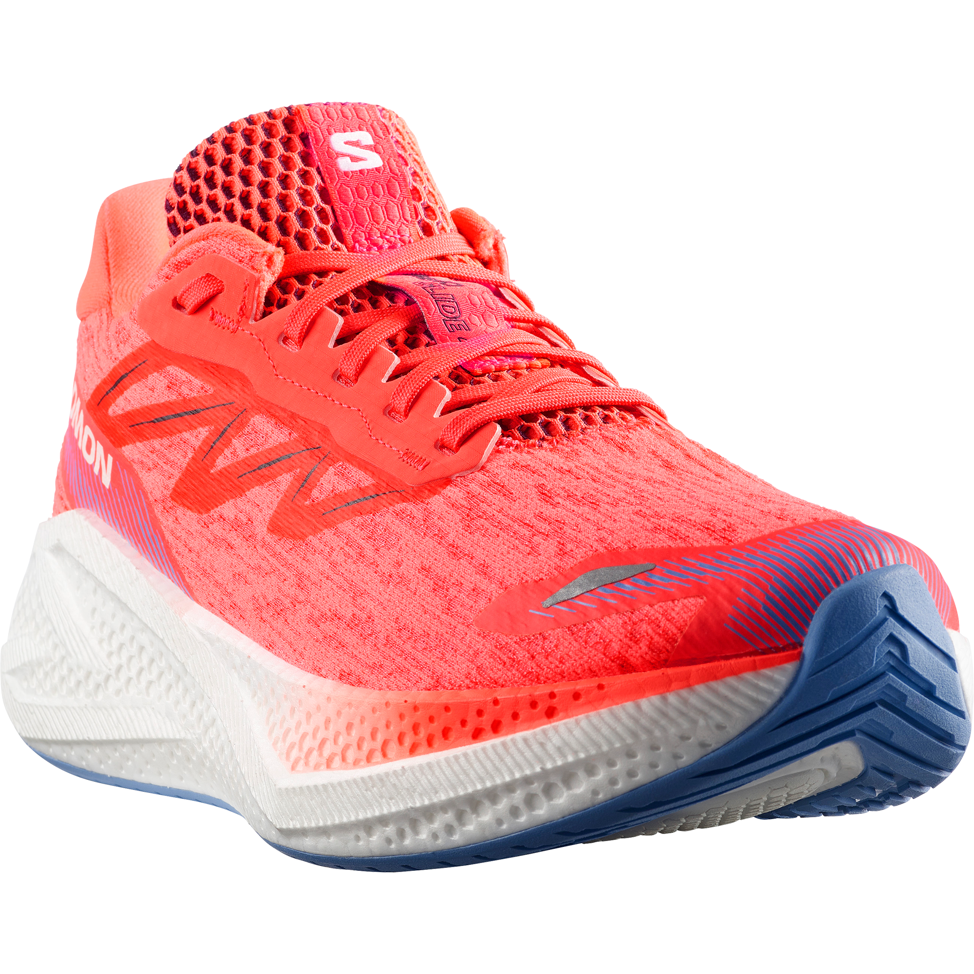 Neon Flame/White/Persian Jewel