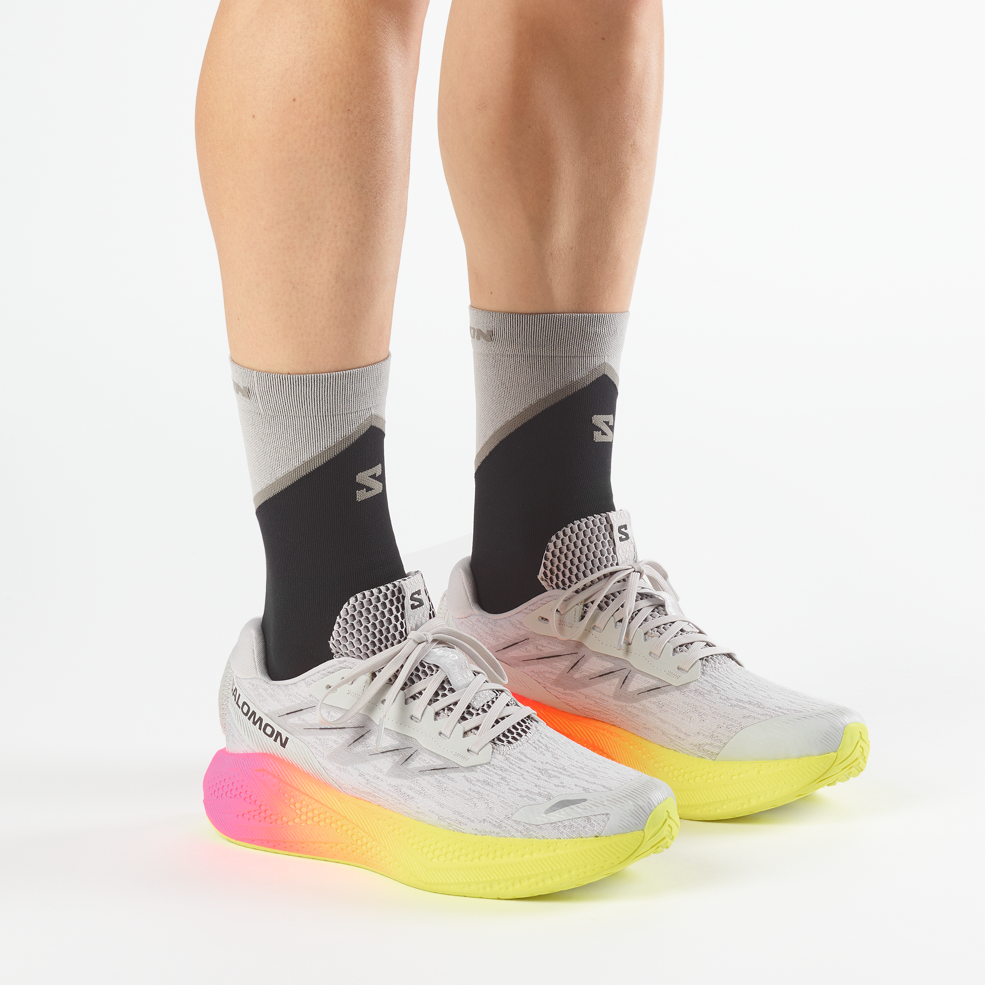Gray Violet/Safety Yellow/Black