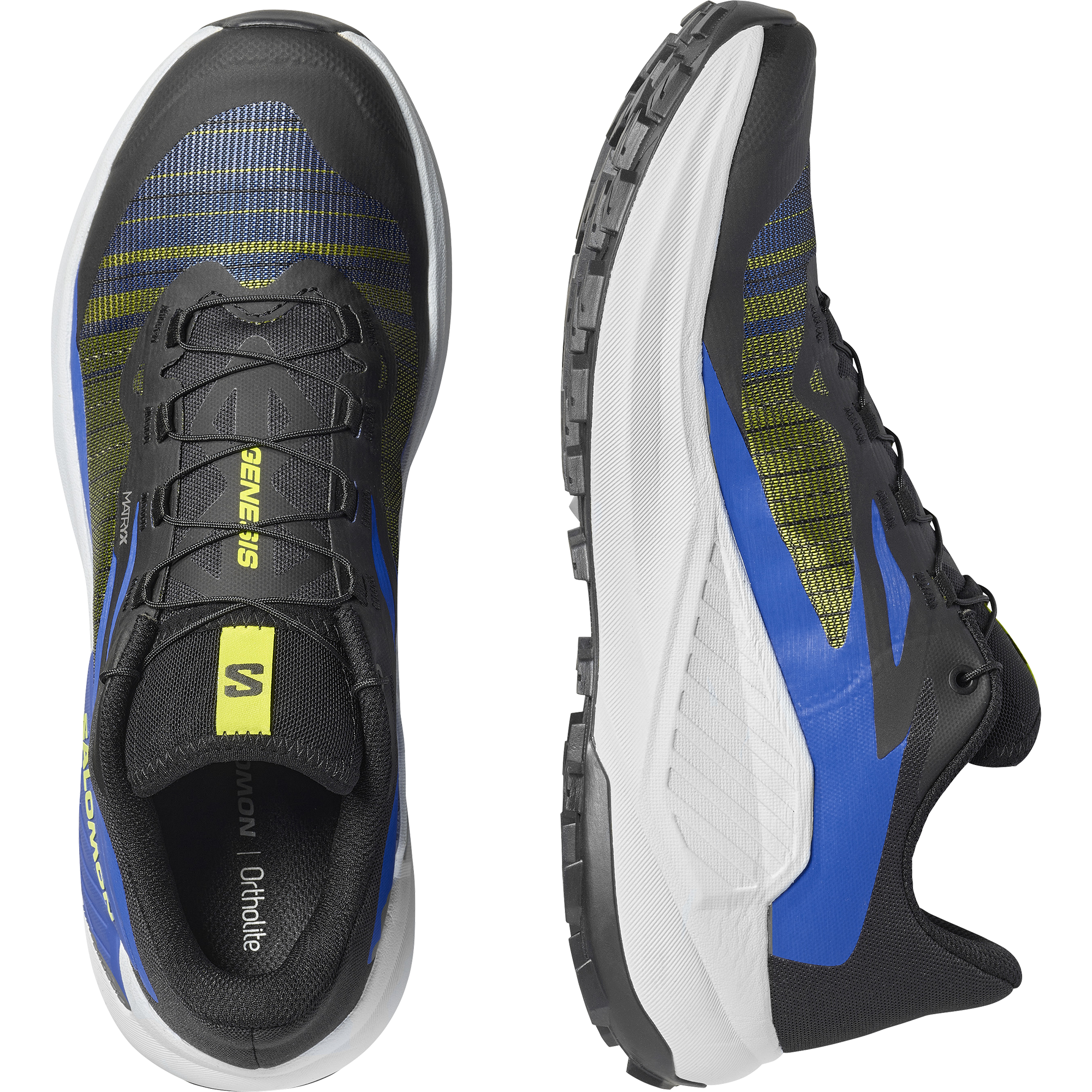 GENESIS Black/Acid Lime/Bluing