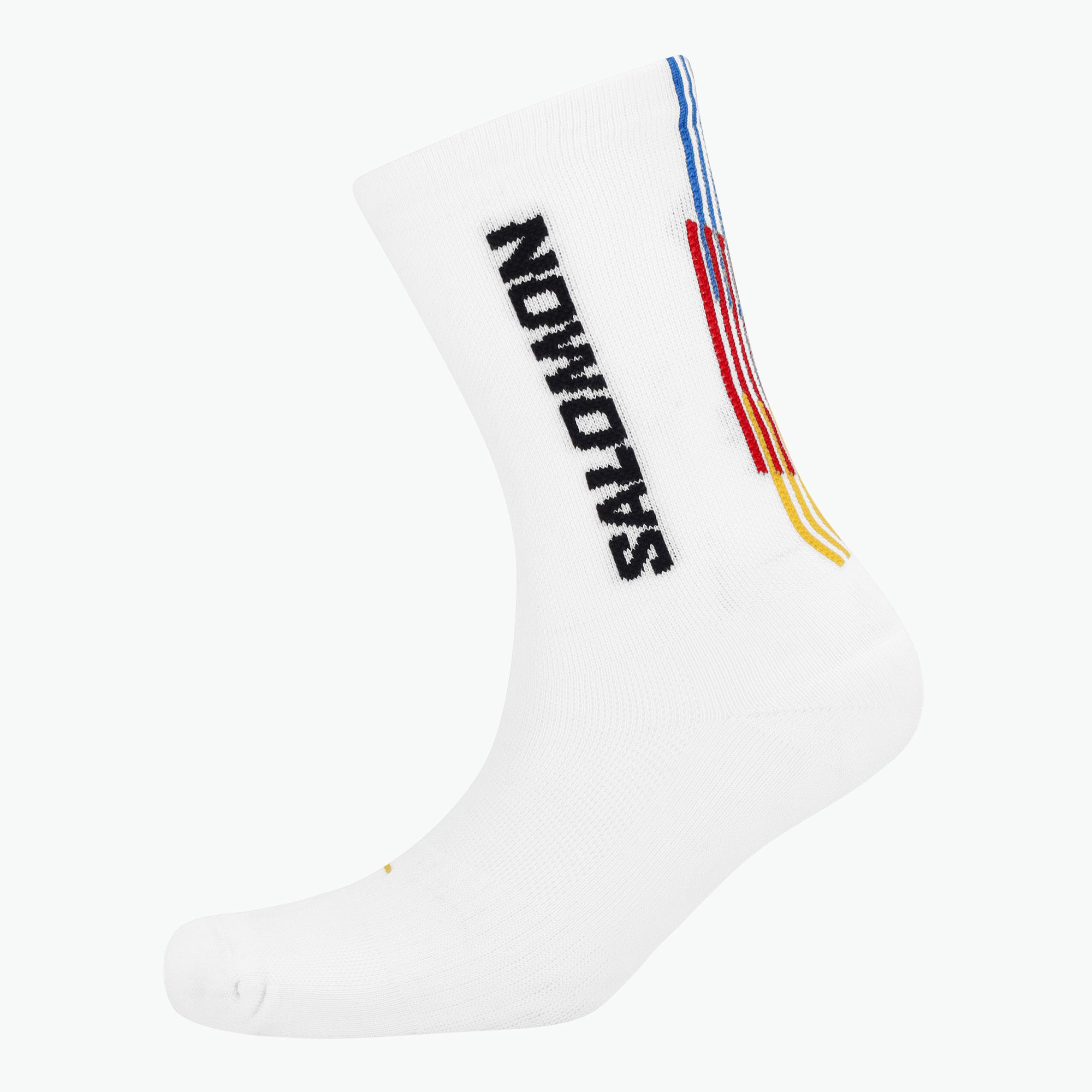 PULSE RACE FLAG CREW SOCK WHITE
