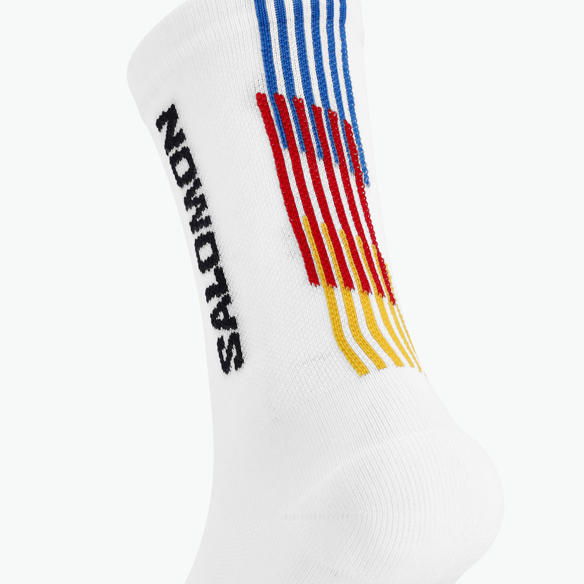 PULSE RACE FLAG CREW SOCK WHITE