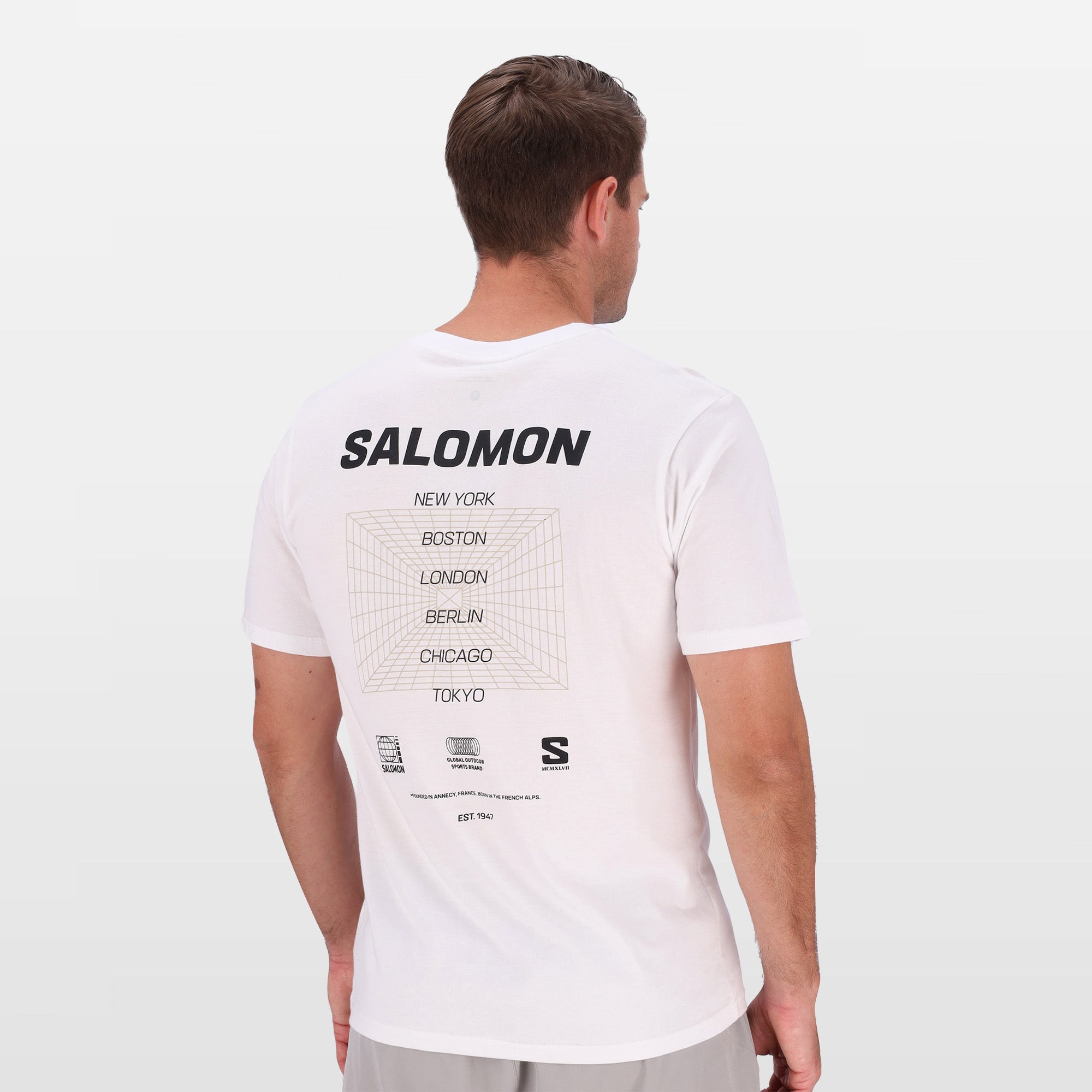 SKYLINE SS TEE M WHITE