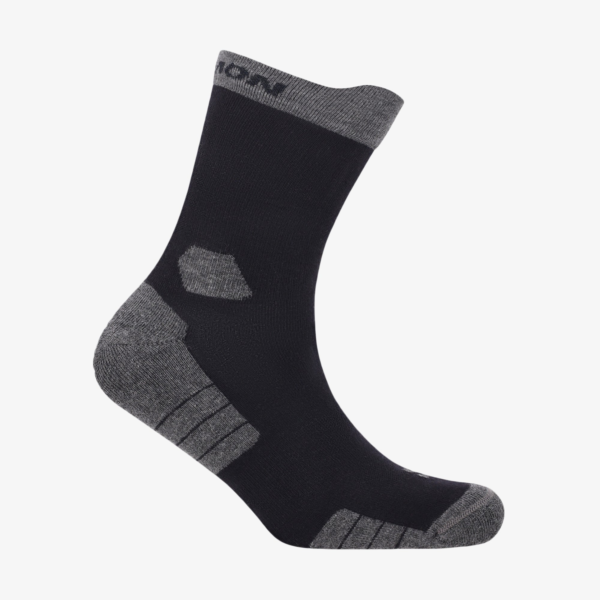 AERO CREW SOCK BLACK/ CASTLE ROCK