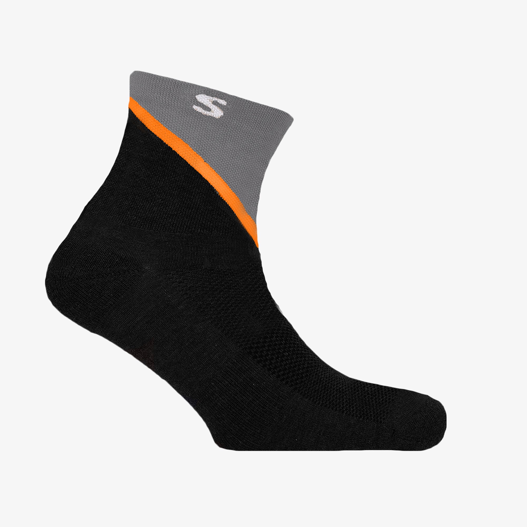 PULSE ANKLE SOCK BLACK/SAFARI