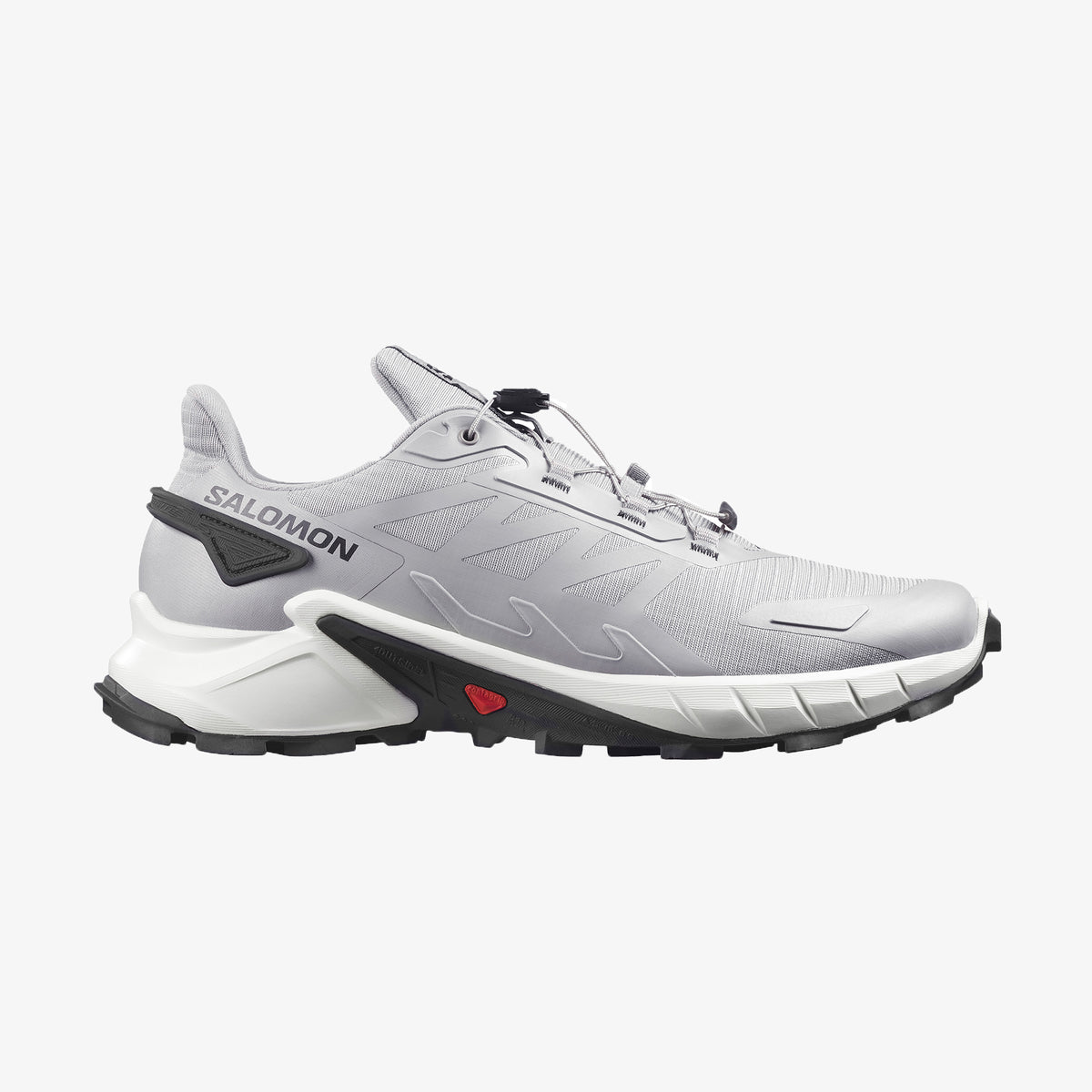 Salomon Sports SUPERCROSS 4 athletic footwear showing a lightweight trail running shoe with a durable outsole and breathable upper.