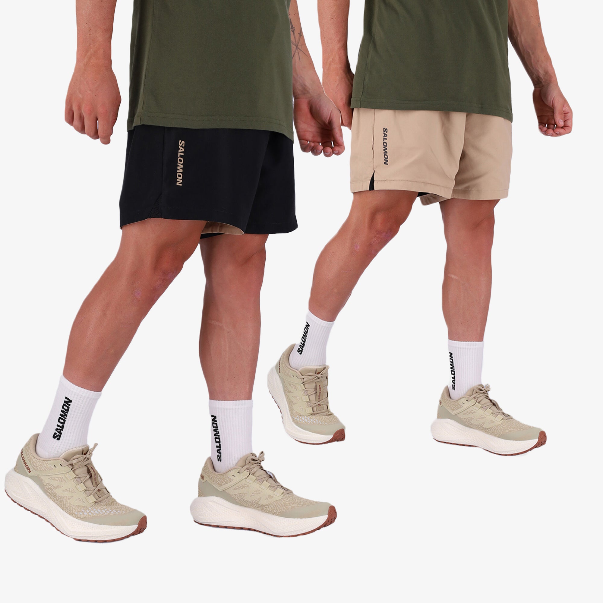 BLACK/KHAKI